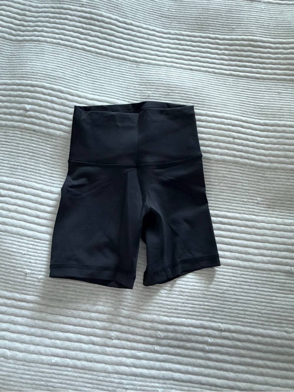 lululemon athletica Black High-Waist Wunder Train Shorts